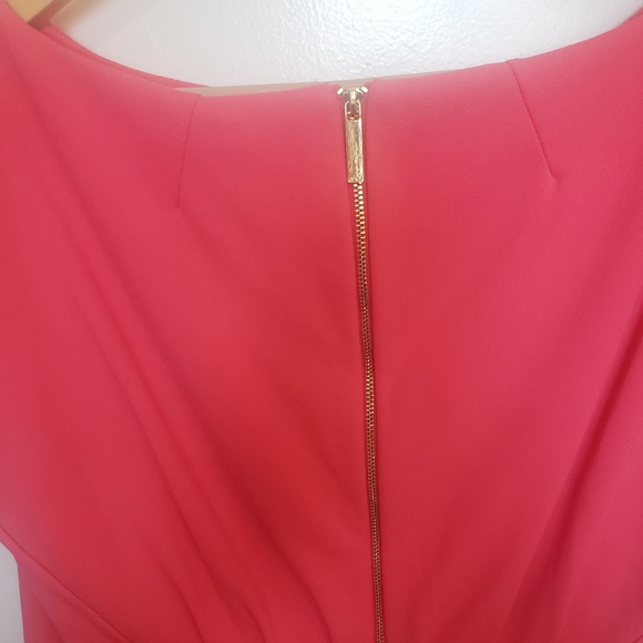 CALVIN KLEIN Capelet Empire-Waist Sheath Dress: size 16 - Picture 12 of 13